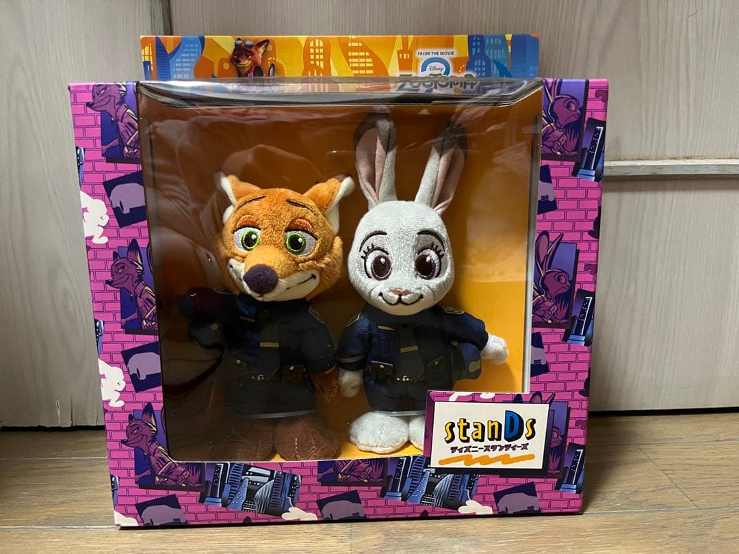 ズートピア スタンディーズ ニック ジュディ ぬいぐるみ - メルカリ