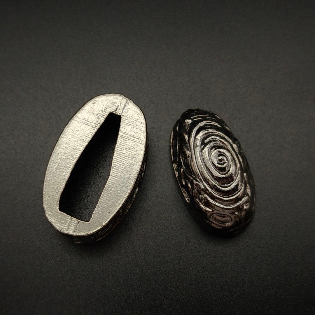 HJ87 縁頭 合金製 刀剣美術 武道具 居合 日本刀装具 - メルカリ