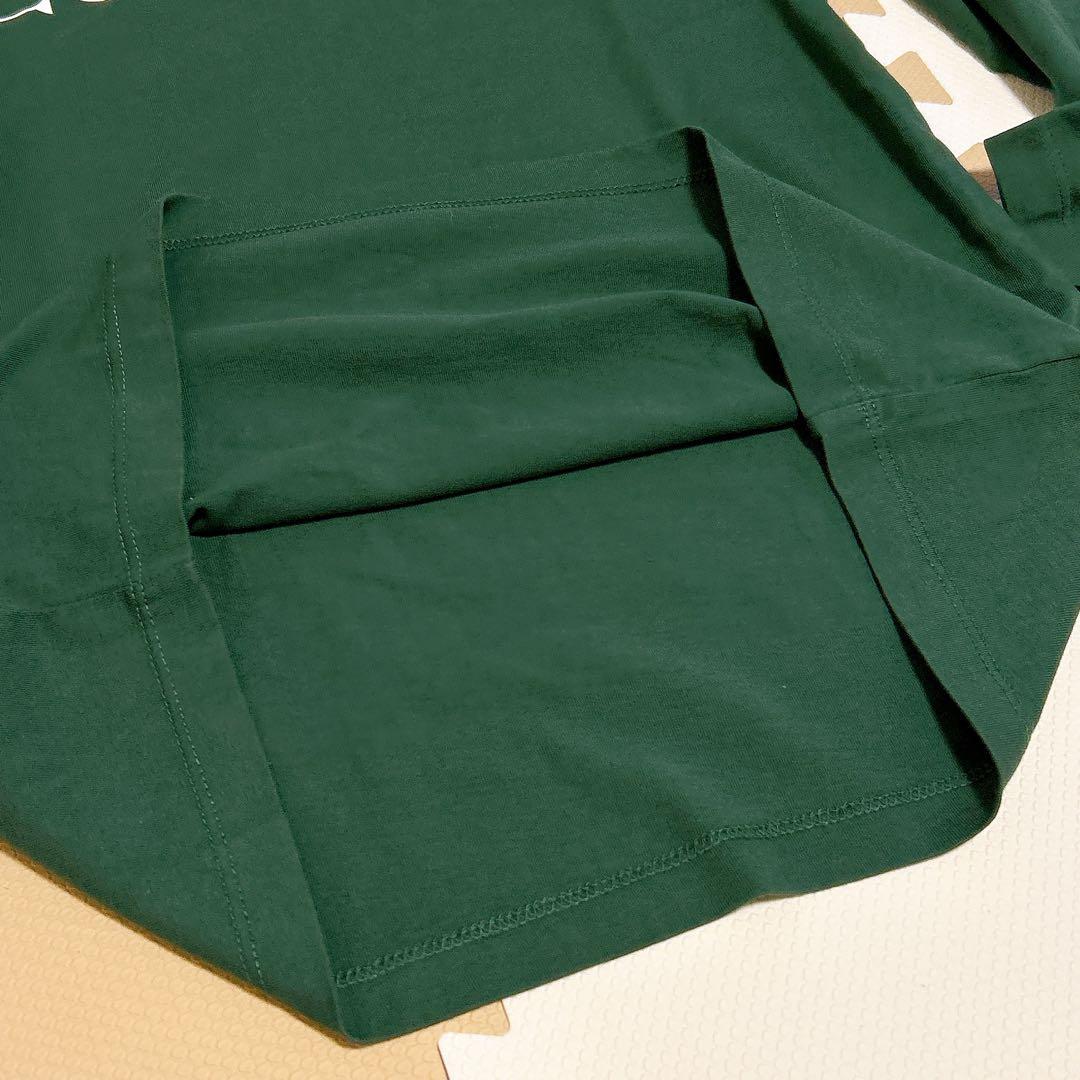 ひ*ん様 【未使用品】ロング Tシャツ 緑　コーチ　COACH 長袖カットソー