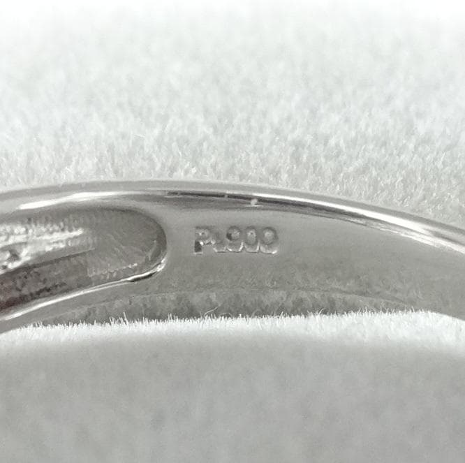 【さち様】1.00ct　ダイヤモンド　ダブルハーフエタニティ　リング　プラチナ