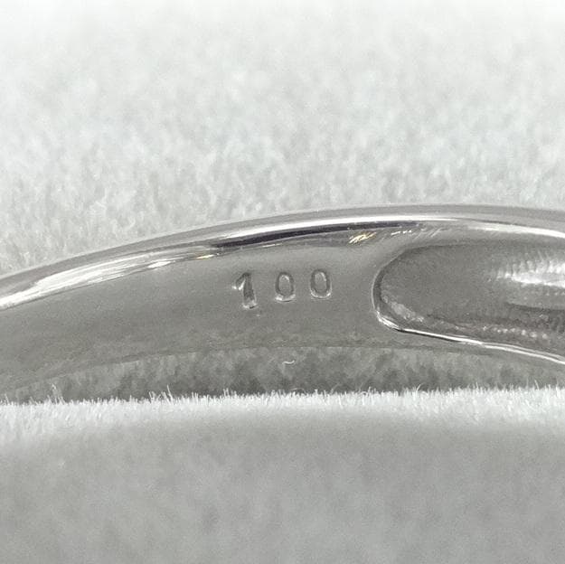 【さち様】1.00ct　ダイヤモンド　ダブルハーフエタニティ　リング　プラチナ