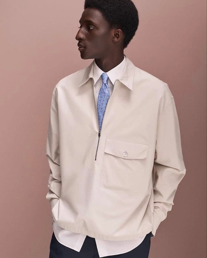 エルメス ネクタイ《ウィンター・ファン》 新品 未使用