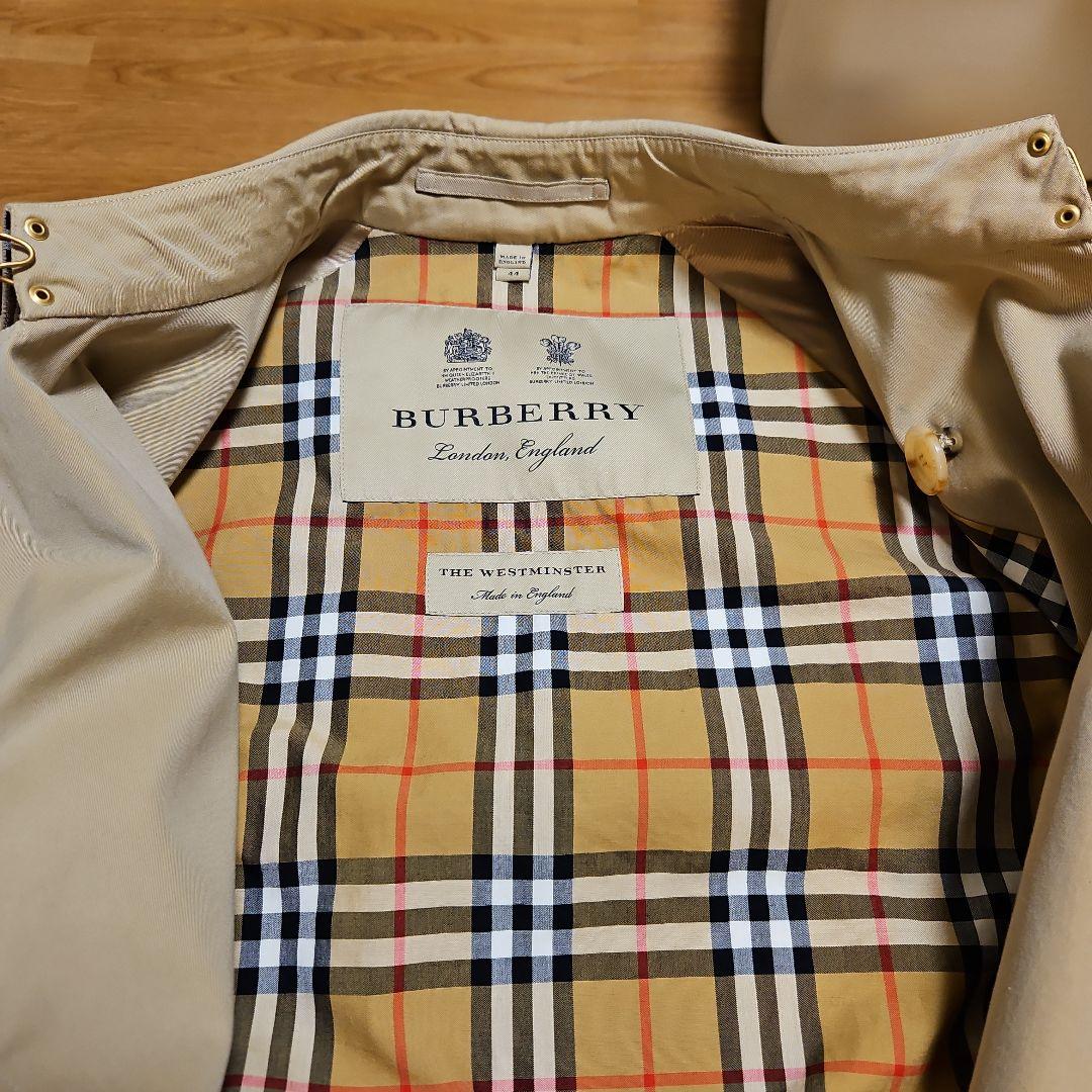 新品未使用】バーバリーウエストミンスター/廃盤ホーンボタン/現定価約
