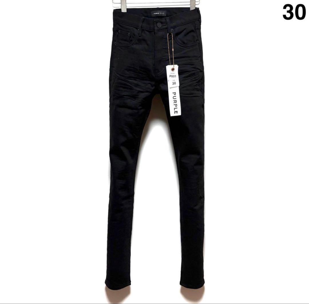 PURPLE スキニーデニム ブラック 30 - メルカリ