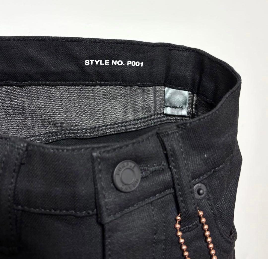 PURPLE スキニーデニム ブラック 30 - メルカリ