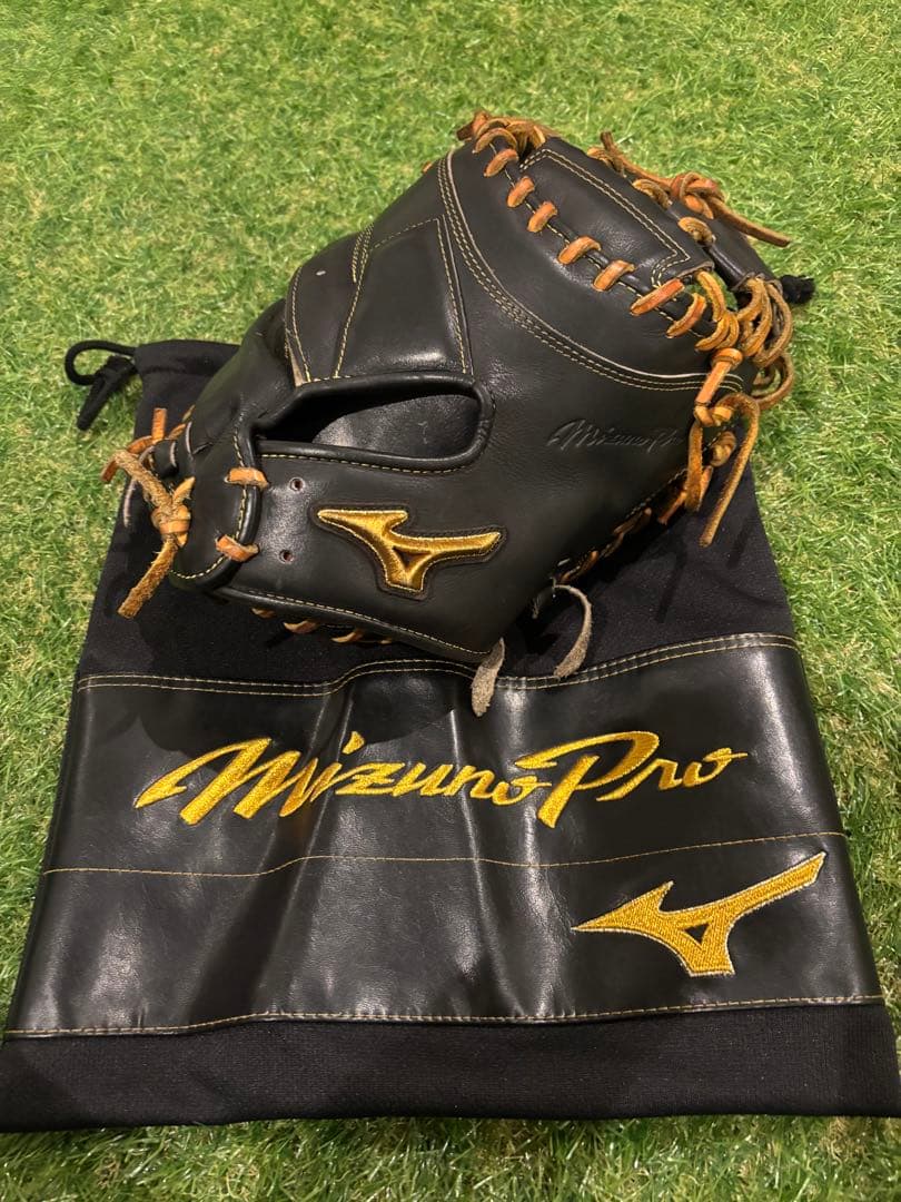 【スヌーピー】ミズノプロ 硬式用キャッチャーミット -號- SAKEBI