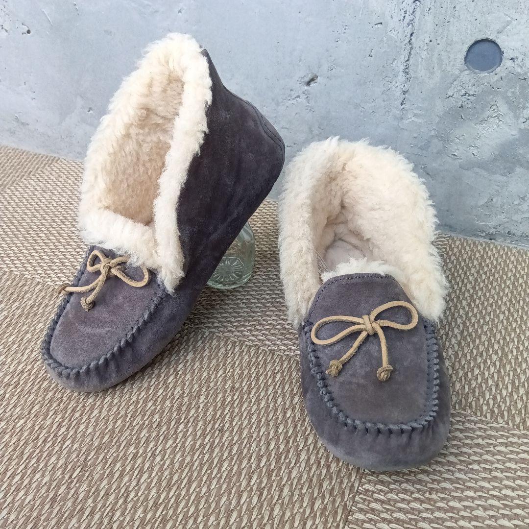 【極美品】UGG アグ アレーナ モカシン ムートンブーツ23cm グレー 楽天市場】UGG 通販/正規品 アグー アグ モカシンシューズ ファー