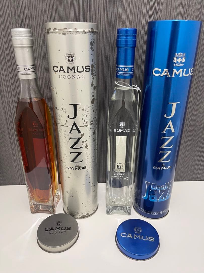 未開栓 古酒 2本セット】カミュ JAZZ コニャック& Cool JAZZ - メルカリ