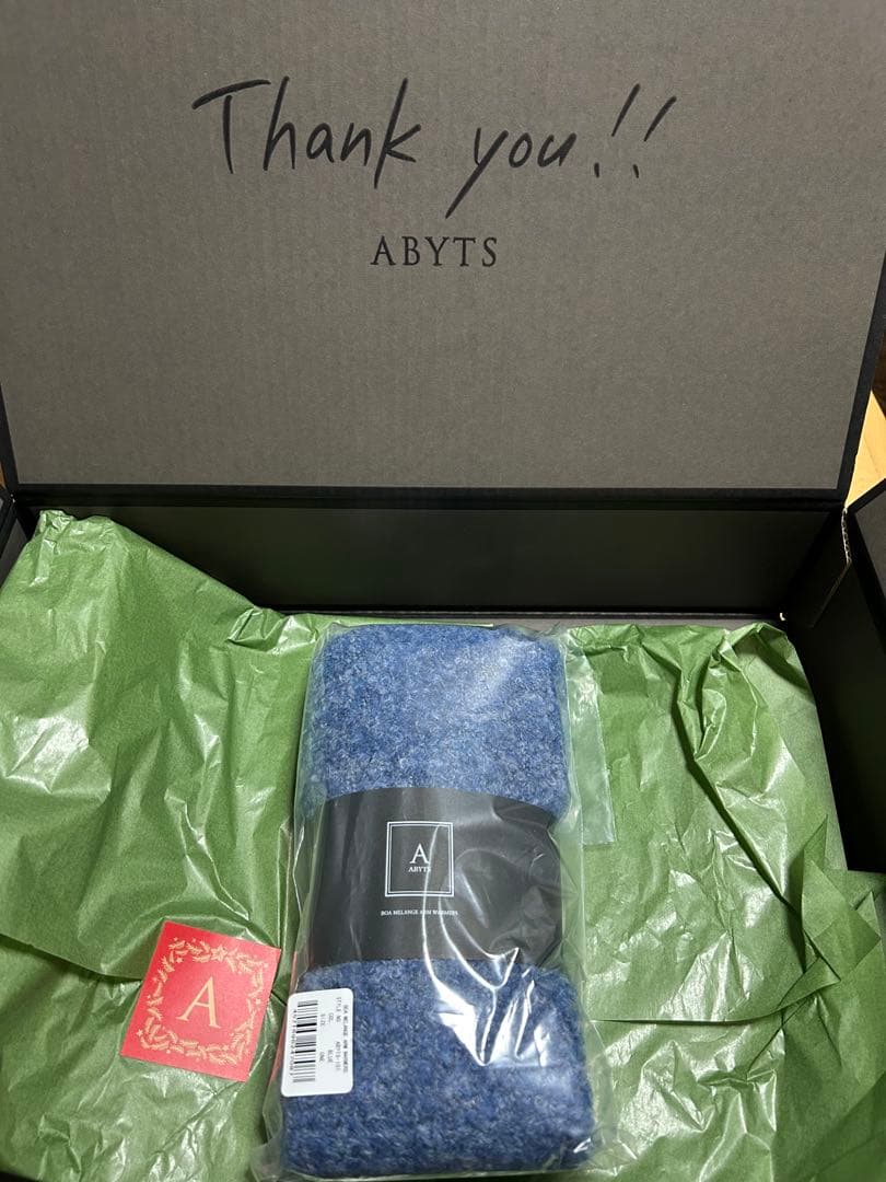 佐藤健 ABYTS BOA MELANGE ARM WAREMRS [BLUE]