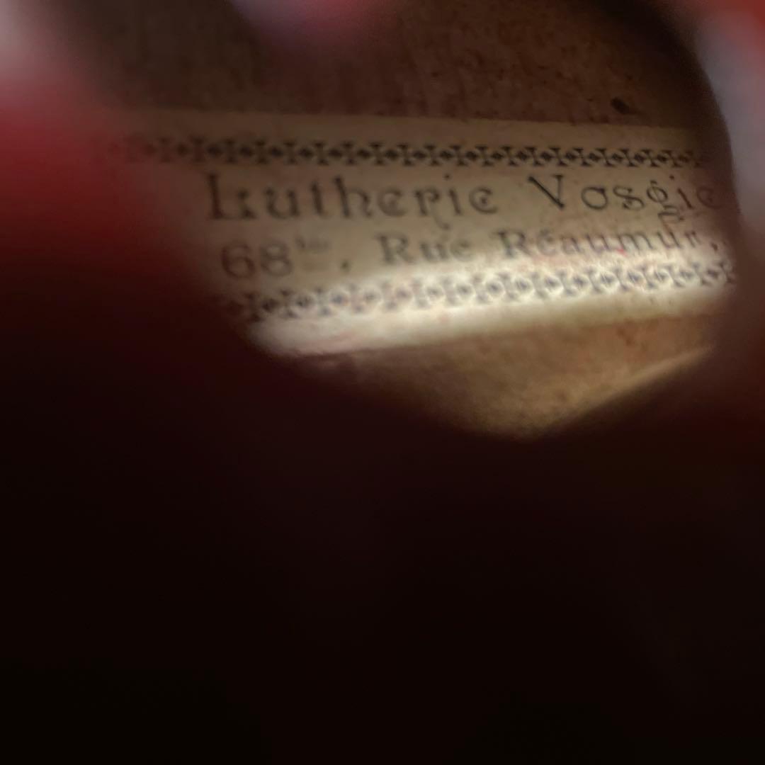 早い者勝ち！鑑定書付 P.Mangenot 1930 モダンフレンチ バイオリン