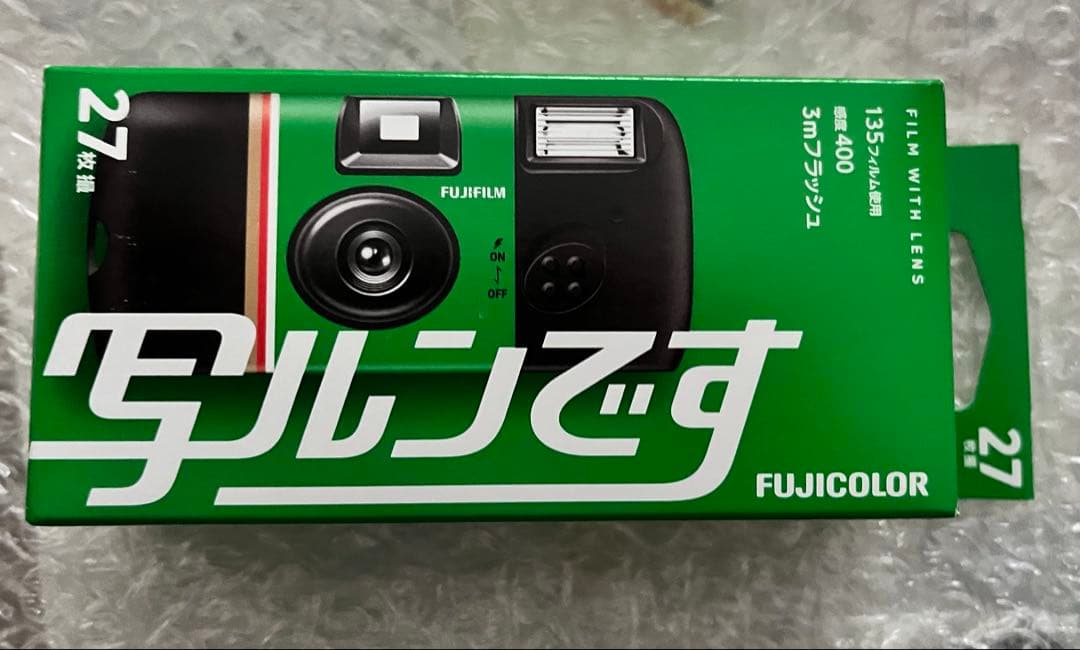 新品 未使用 写ルンです 使い捨てカメラ 使用期限 2027年5月 27枚撮