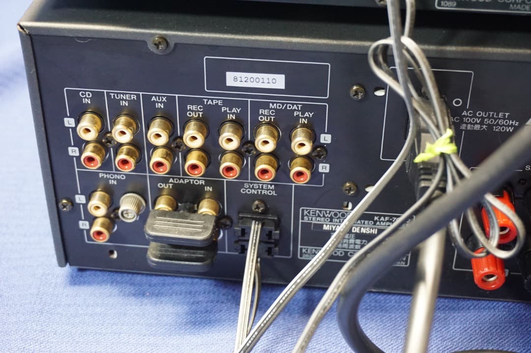 KENWOOD ハイコンポ KAF-7002 DPF-7002 T-1001 - メルカリ