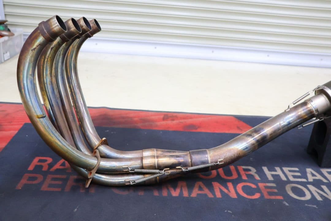 ゼファー750 ZEPHYR750RS ストライカー手曲げフルエキマフラー - メルカリ