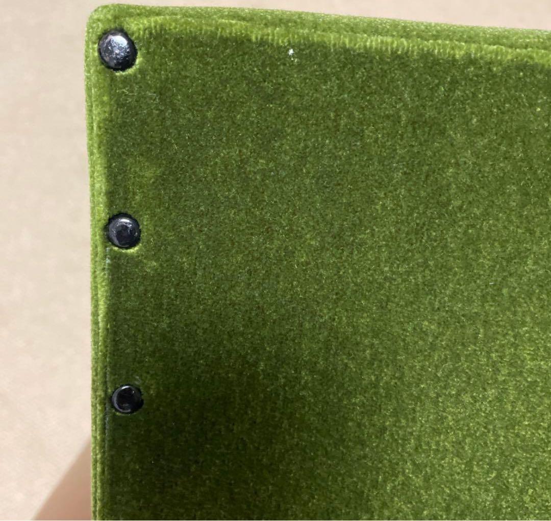 年末大特価！カリモク60 Kチェア　1シーター　イス　モケットグリーン　緑