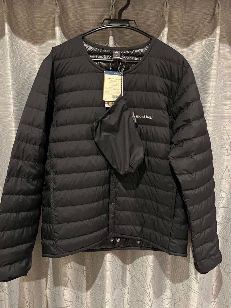 新品／タグ付】mont-bellスペリオダウン ラウンドネックジャケット-L