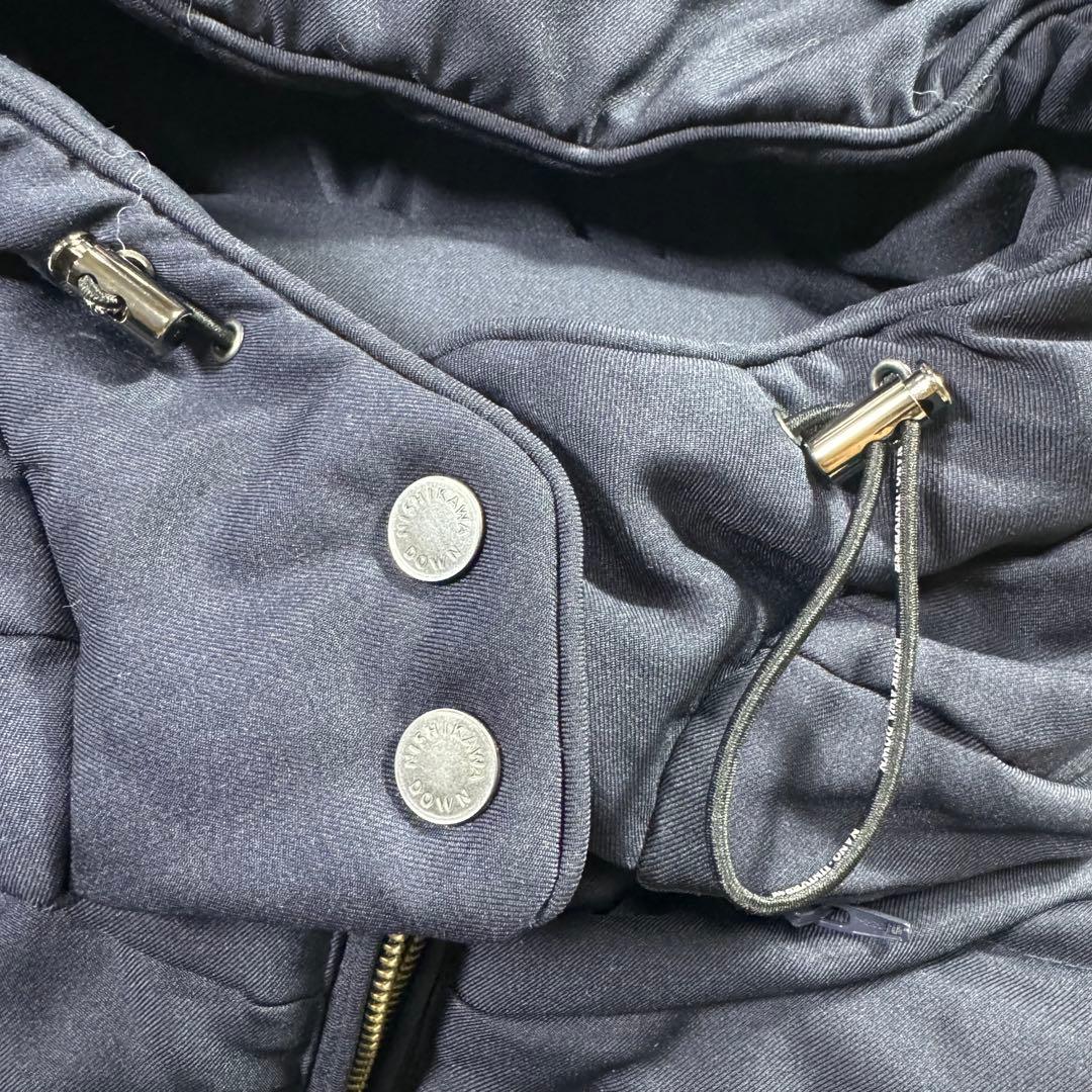 専用 美品　西川ダウン　ナノユニバース　別注　ダウン　ネイビー　40　Lサイズ