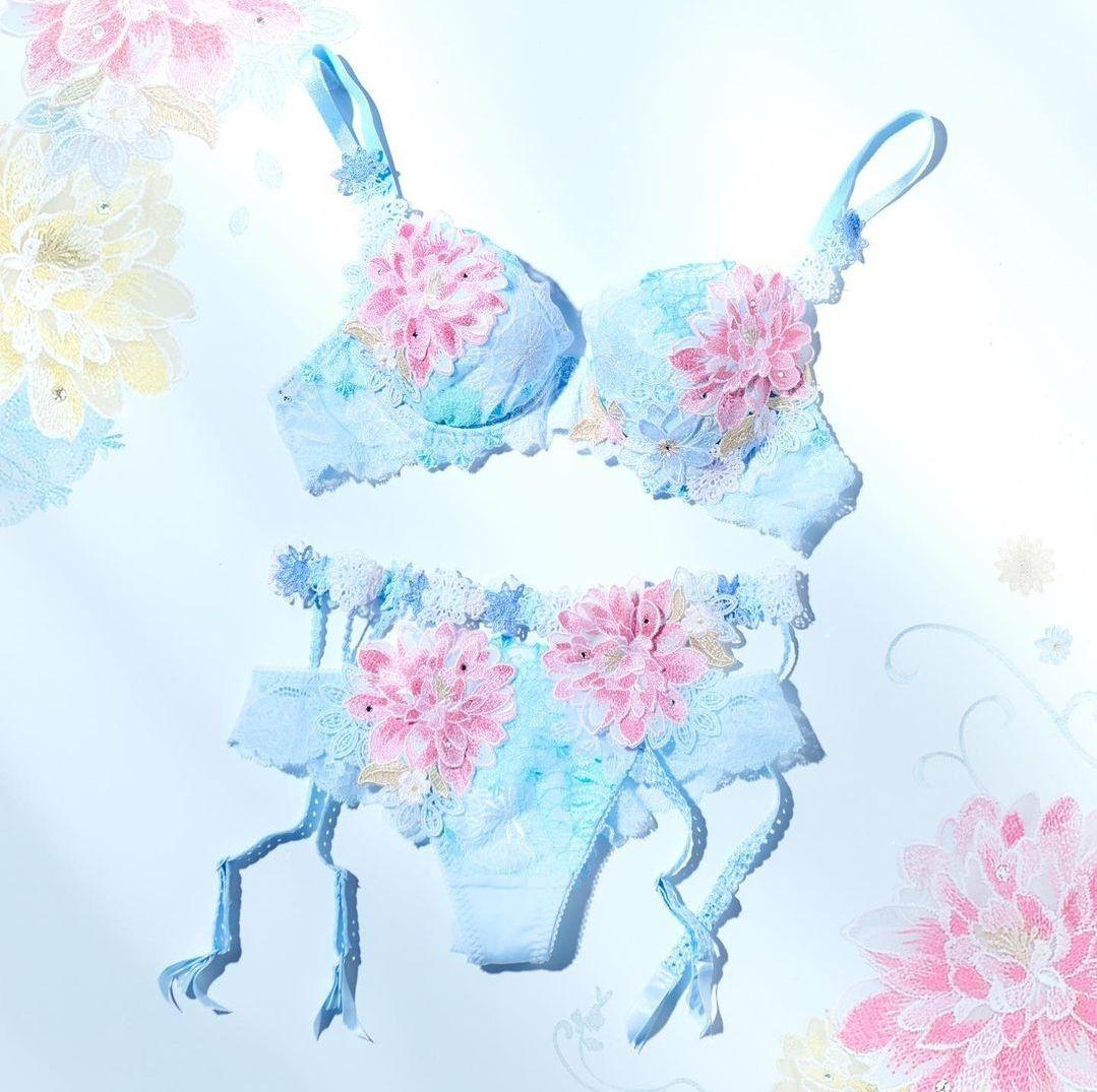 Wacoalワコールサルート08シリーズ中国音楽・牡丹♡店舗限定 C70