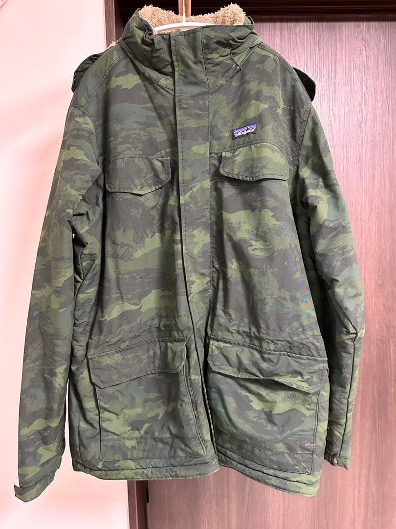 patagonia パタゴニア イスマスパーカー 迷彩 size/L - メルカリ