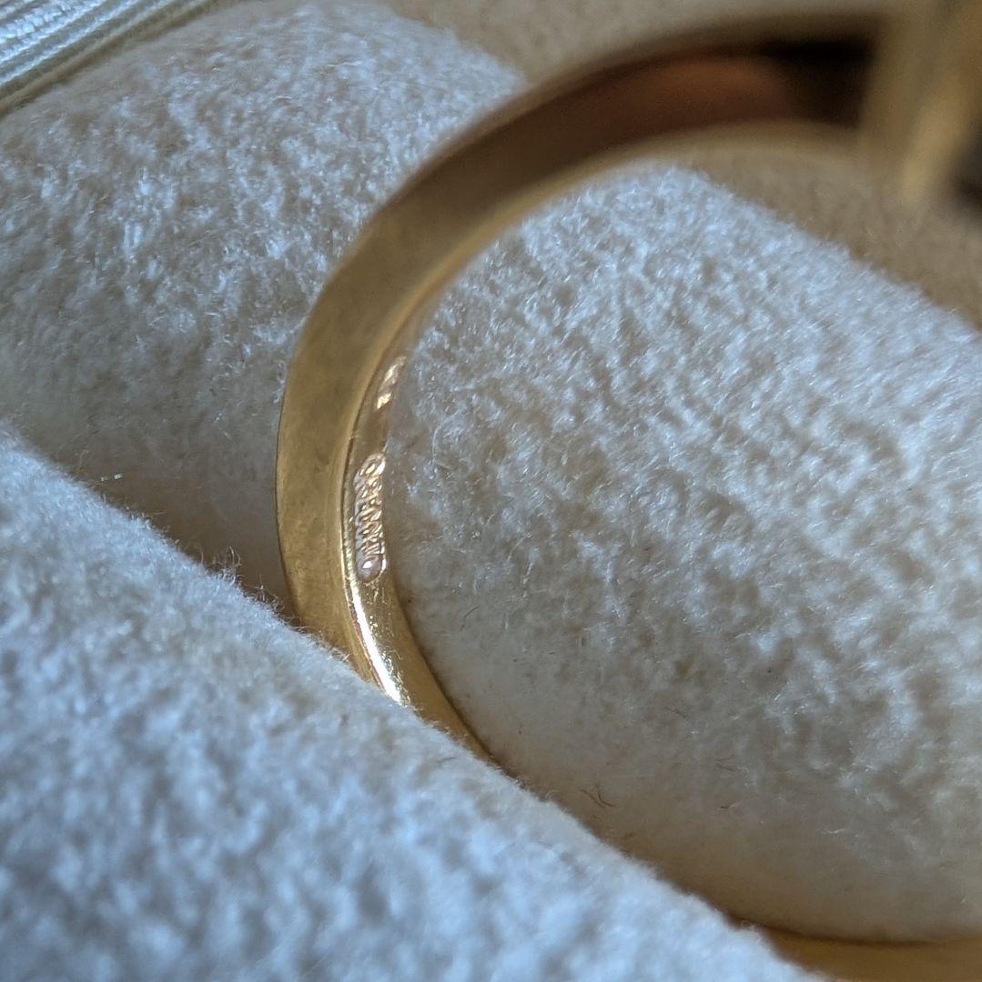 【ORECCHIO】 鑑定書付 0.568ct 天然ダイヤモンドリング 18K