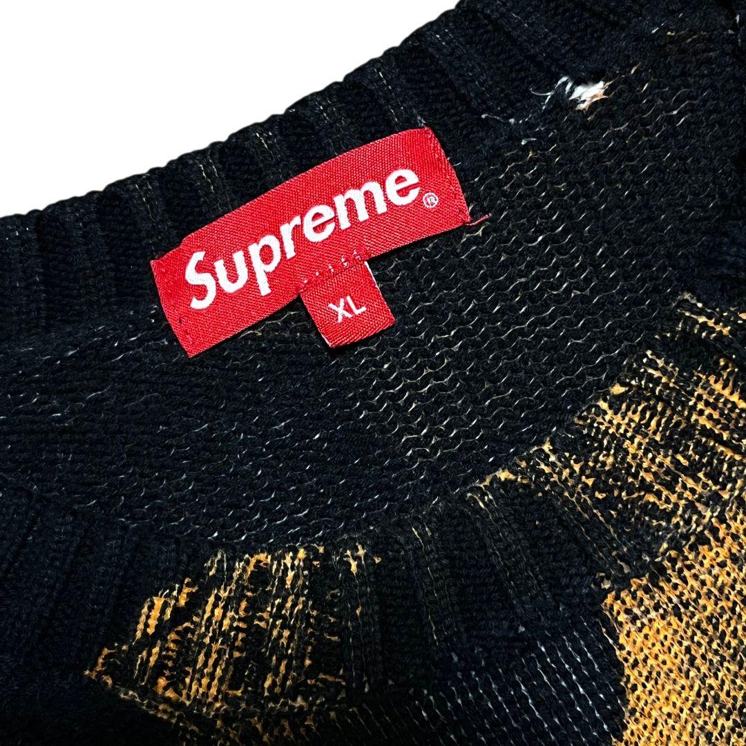 XL✨】Supreme♡Nate Lowman Sweater ニット メンズ - メルカリ