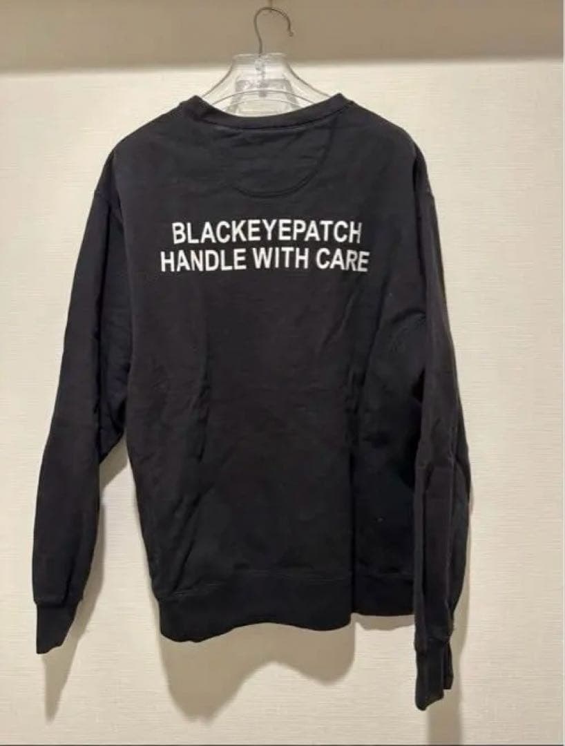 ブラックアイパッチ　スウェット　取扱注意