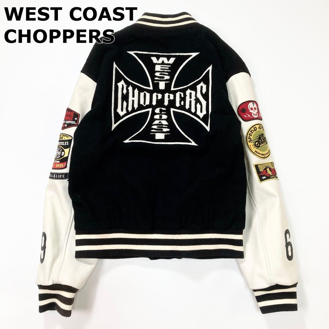 WEST COAST CHOPPERS スタジャン 袖レザー XLW - メルカリ
