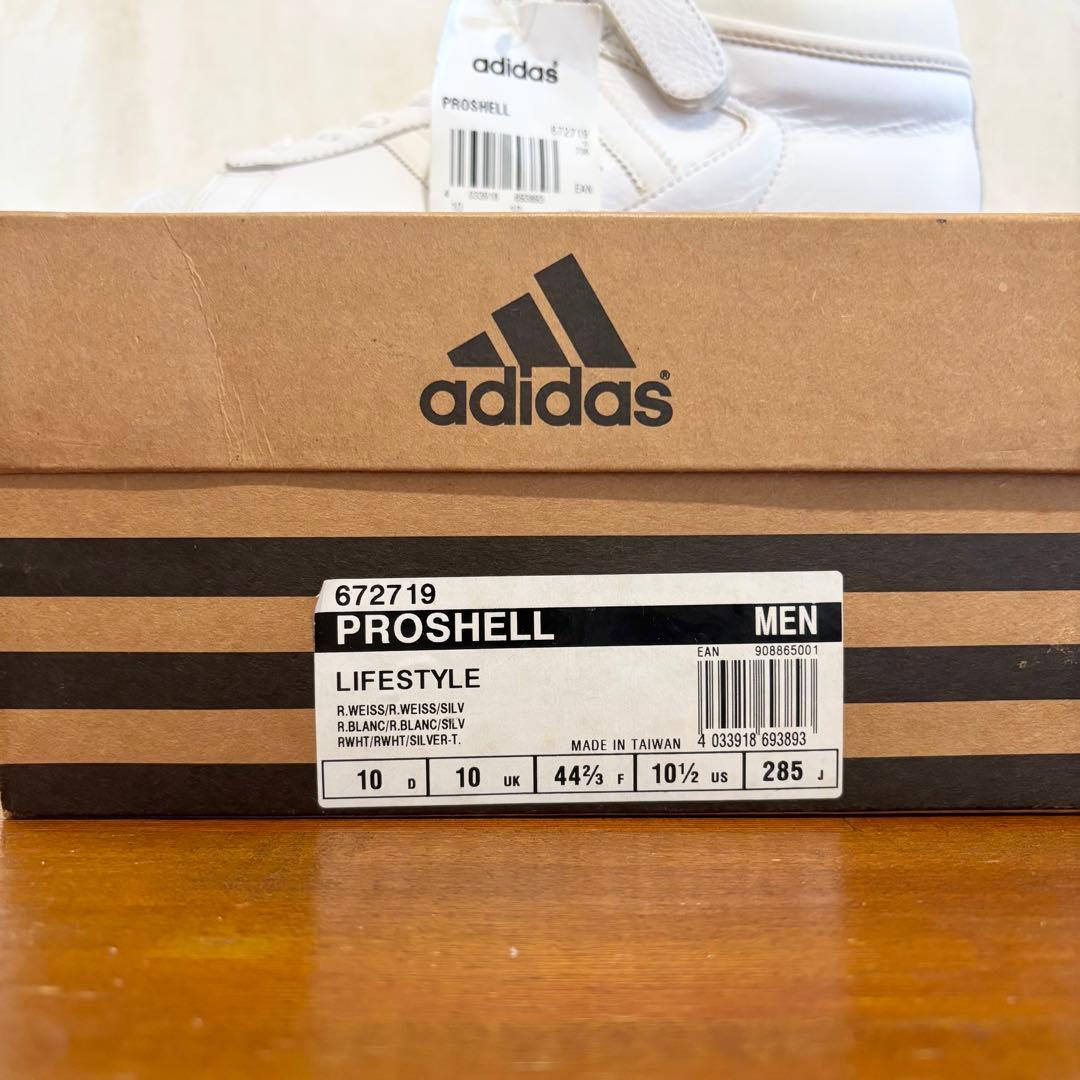 デッドストック 2001年製 アディダス プロシェル 28.5センチ 白 レザー