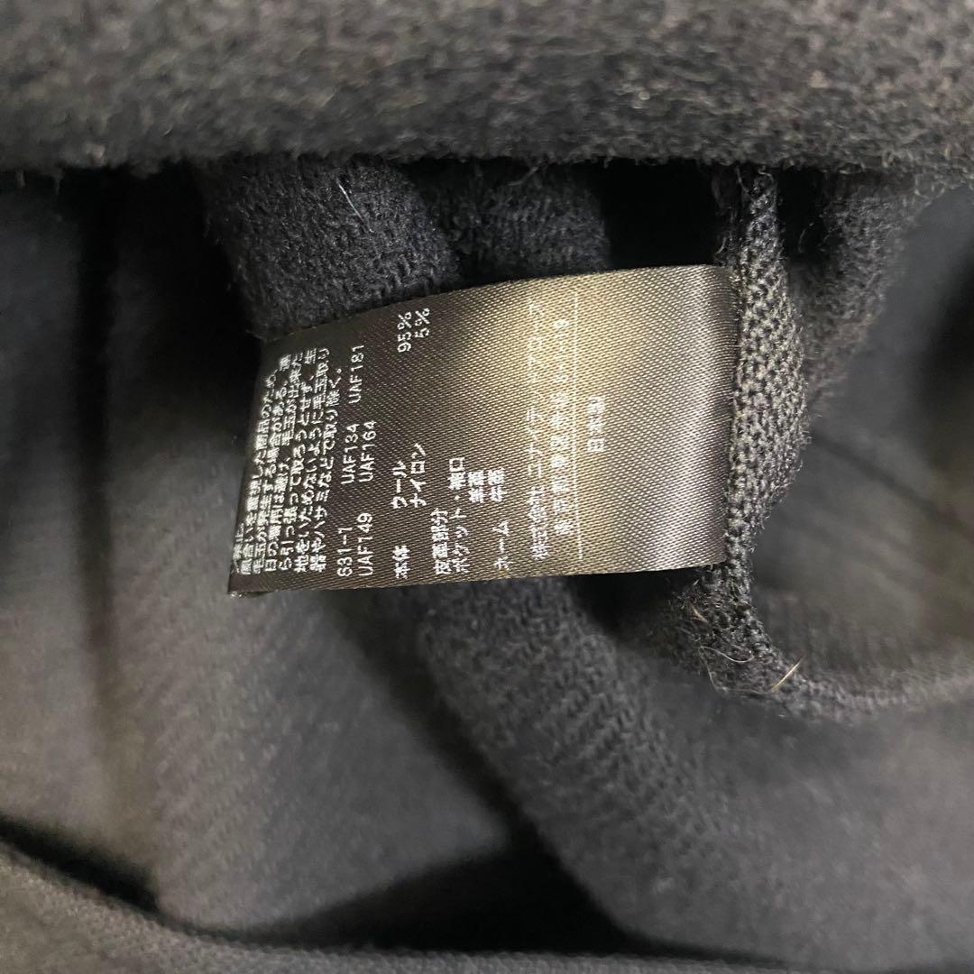 ドゥロワー ロングコート 羊革 ドッキング 2021AW ネイビー 34 - メルカリ