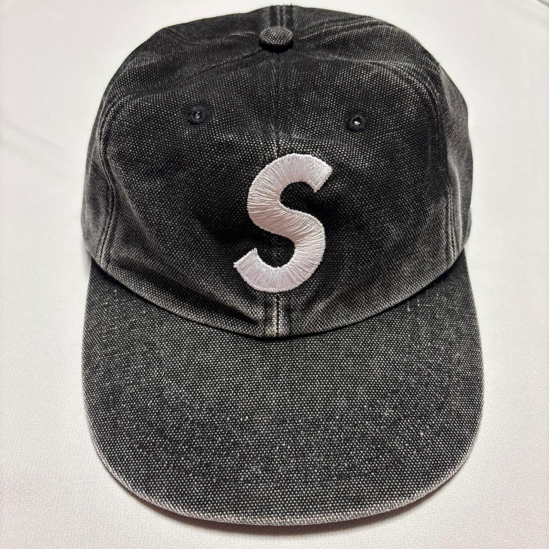 SUPREME ブラックキャップ Sロゴ SUPREME ブラックキャップ Sロゴ