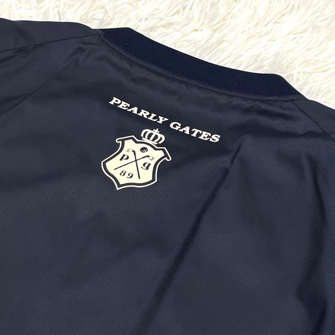 美品✨PEARLY GATES ジャケット 大きいサイズ6 ネイビー - メルカリ