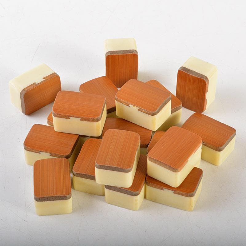 eyeknow74 様専用 竹嵌 練物牌 背竹牌 麻雀牌 木箱付 V 6552 - メルカリ