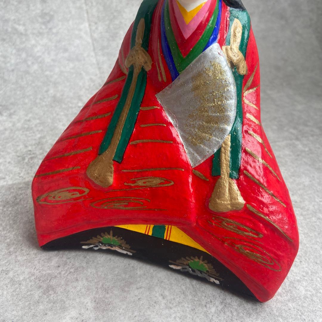 三次土雛 お雛様 雛人形 伝統工芸品 三次人形窯元 無形文化財 レトロ