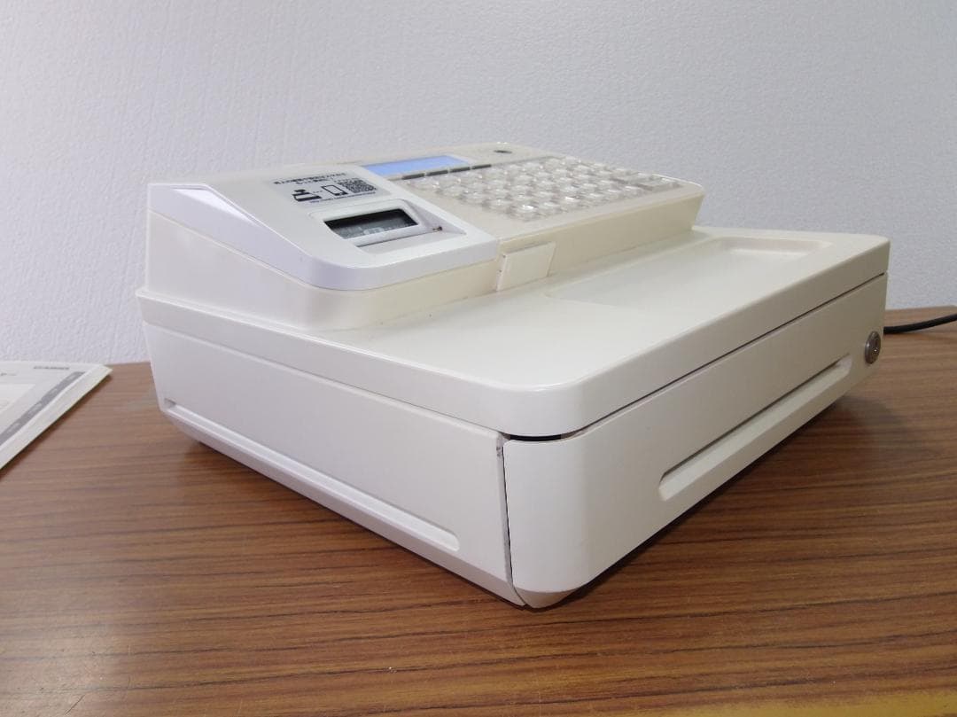 CASIO SR-S200-WE レジスター届いてすぐ使える設定無料250412