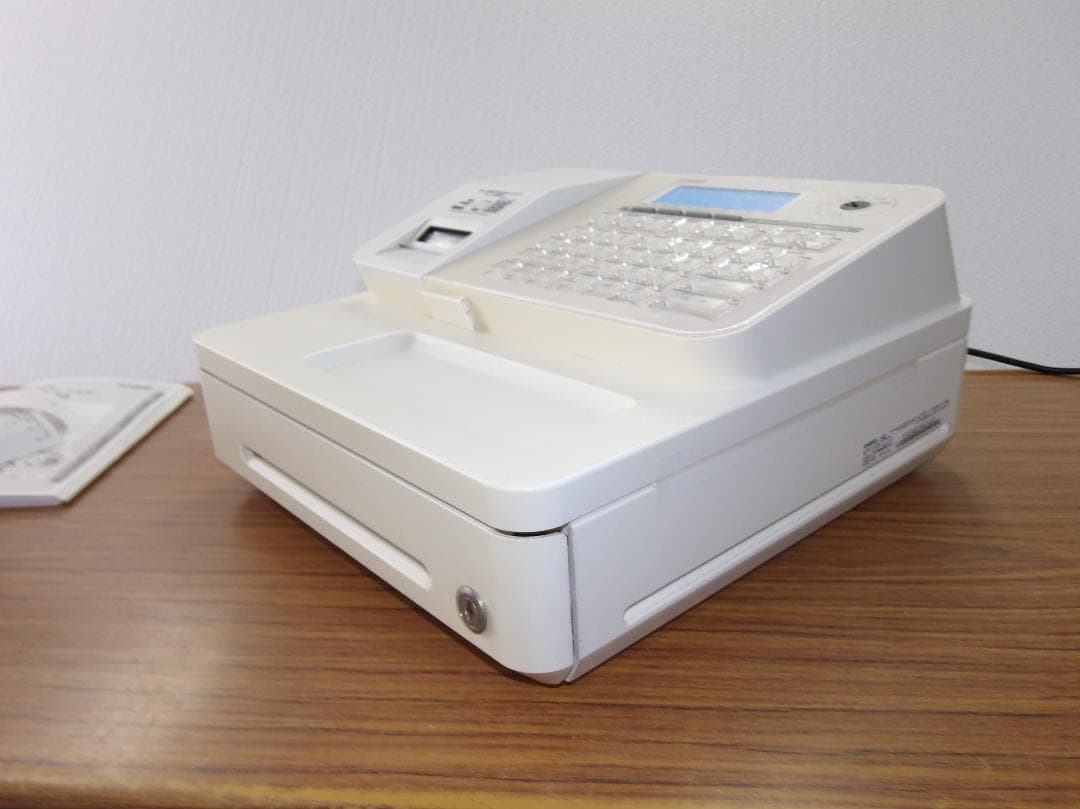 CASIO SR-S200-WE レジスター届いてすぐ使える設定無料250412
