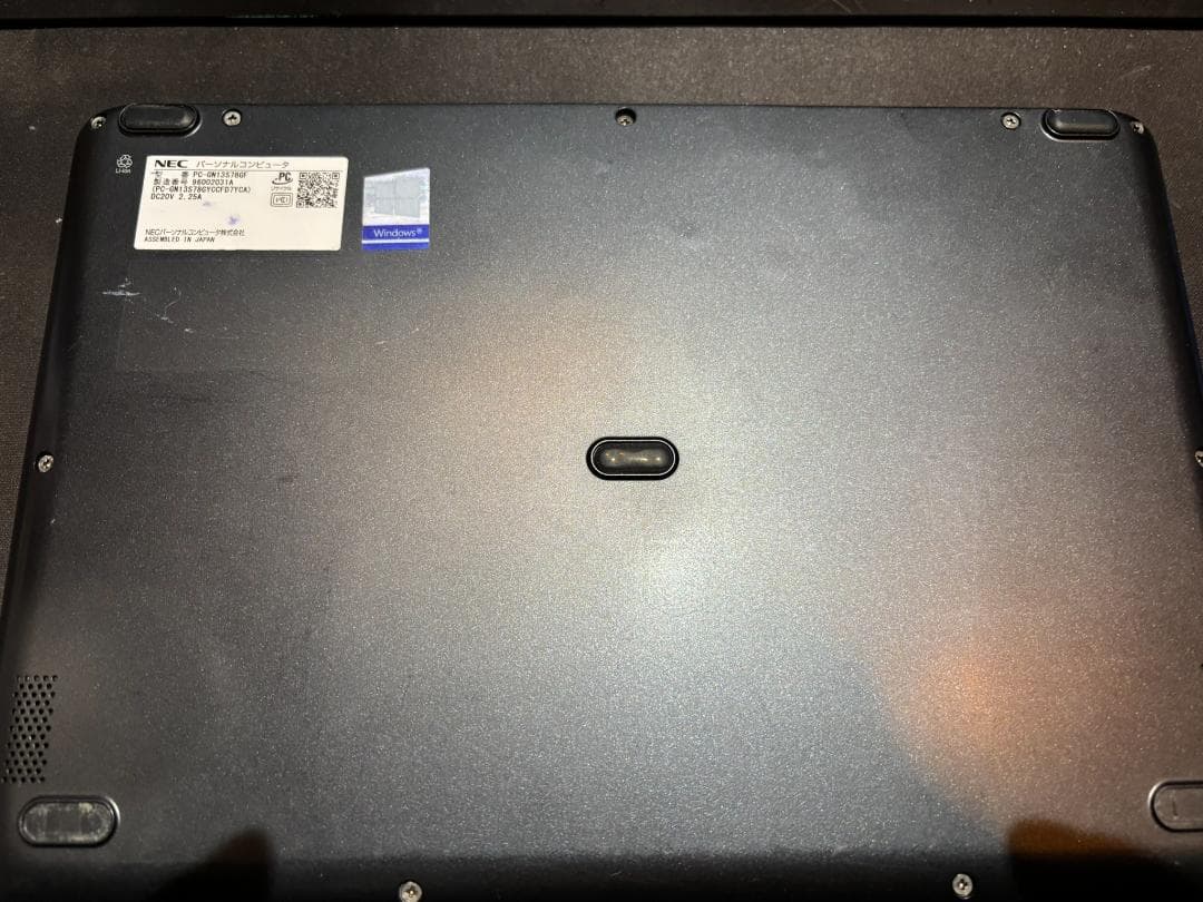 処分価格】値下げしましたNECノートPC・GN13S78GF 第8世代 - メルカリ