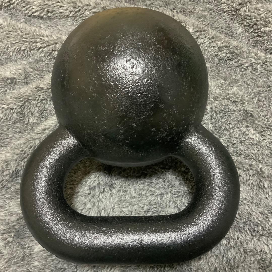 ◉ケトルベル 20kg 【送料込】（鋳鉄、一体成形、日本製/伊藤鉉鋳工所