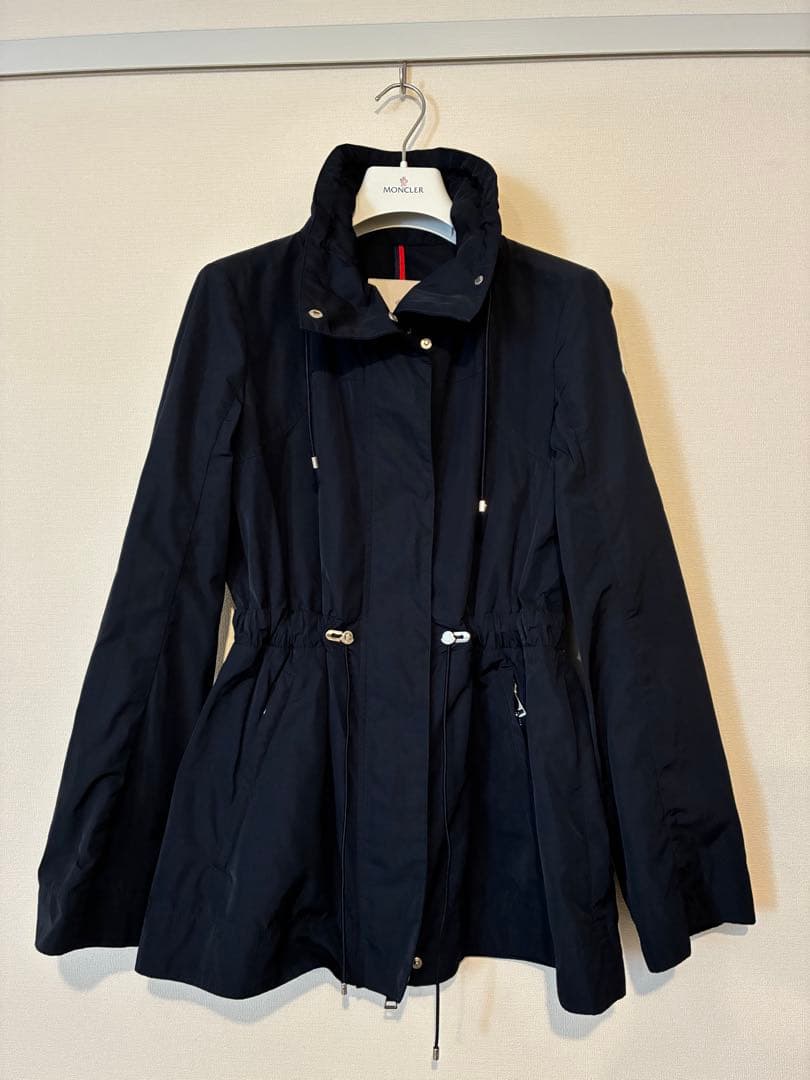 MONCLER OCRE GIUBBOTTO ネイビー サイズ1 ナイロンコート - メルカリ