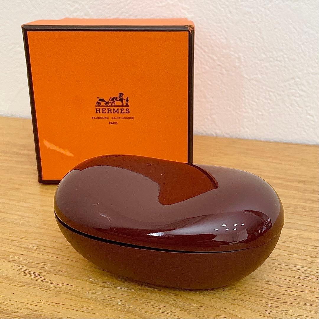 ◎ HERMES エルメス ツイリーボックス 小物入れ ブラウン - メルカリ