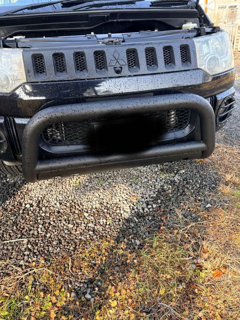 デリカD5前期バンパーガード