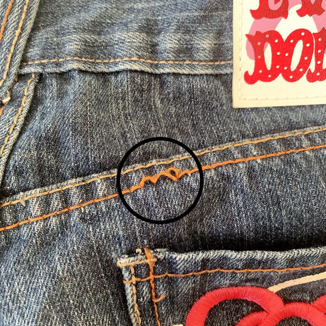 EVISU × HELLO KITTY コラボ ジーンズ エビス キティ デニム - メルカリ