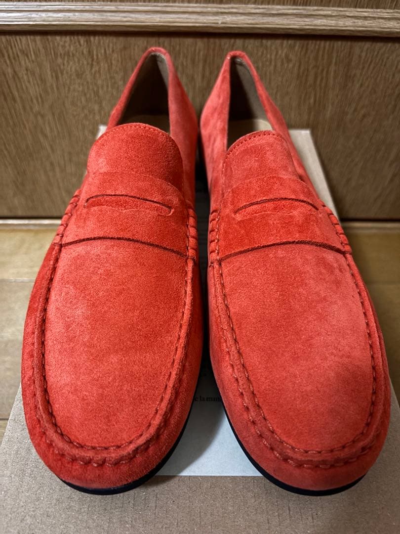 J.M.WESTON ドライビングシューズ WARNING CAR SHOE