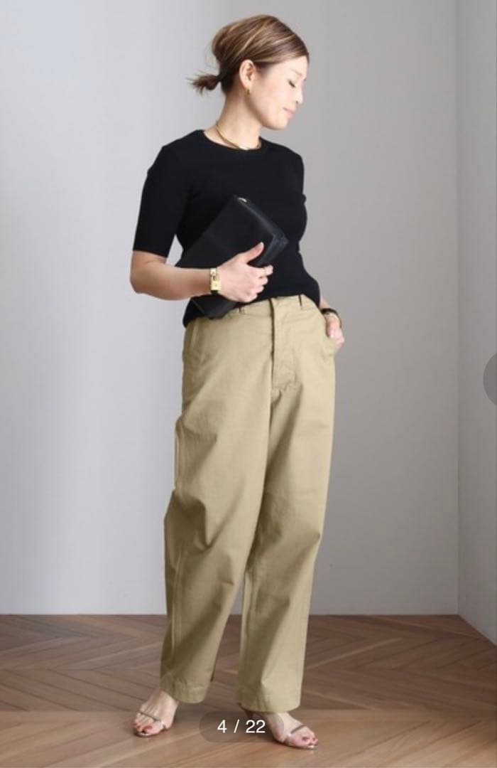 ドゥーズィエムクラス　ソーイング チョップ オールズCHINO パンツ Deuxieme Classe（ドゥーズィエムクラス）の「【Sewing Chop Oalls