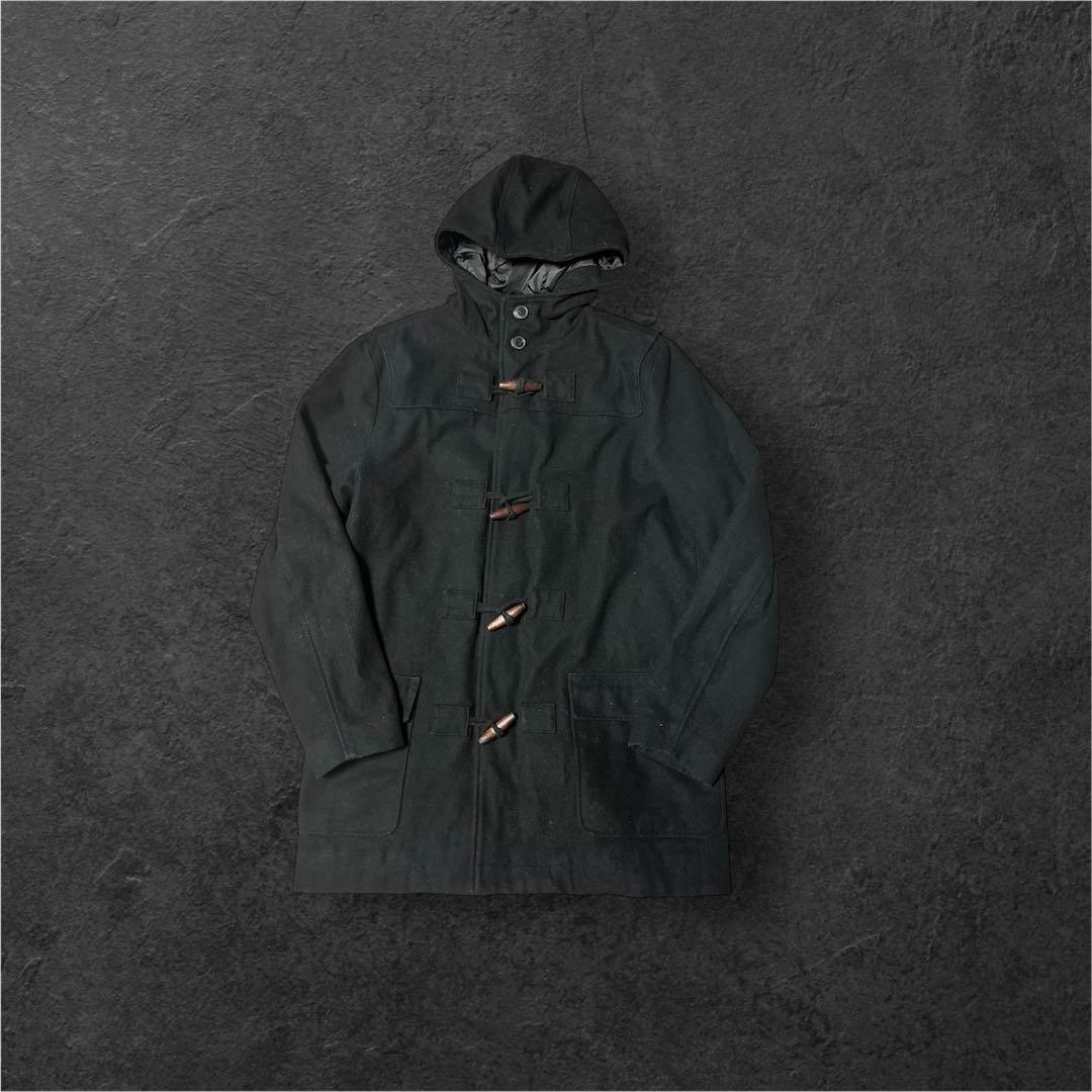 00s Archive GAP Opium Coat ブラック ダッフルコート - メルカリ