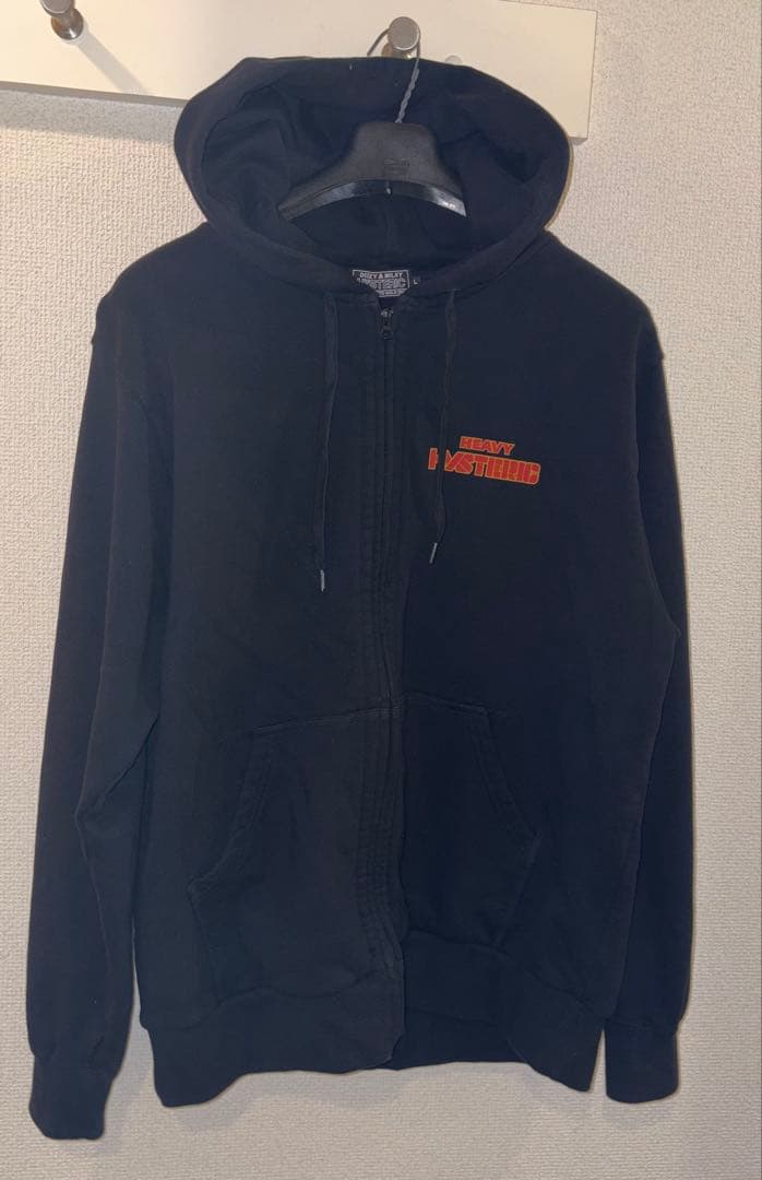 HYSTERIC GLAMOUR ジップアップパーカー ブラック - メルカリ