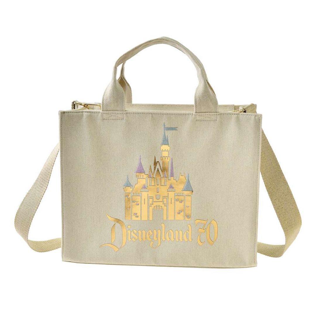 カリフォルニアディズニー70周年記念グッズ 2way トートバッグ - メルカリ