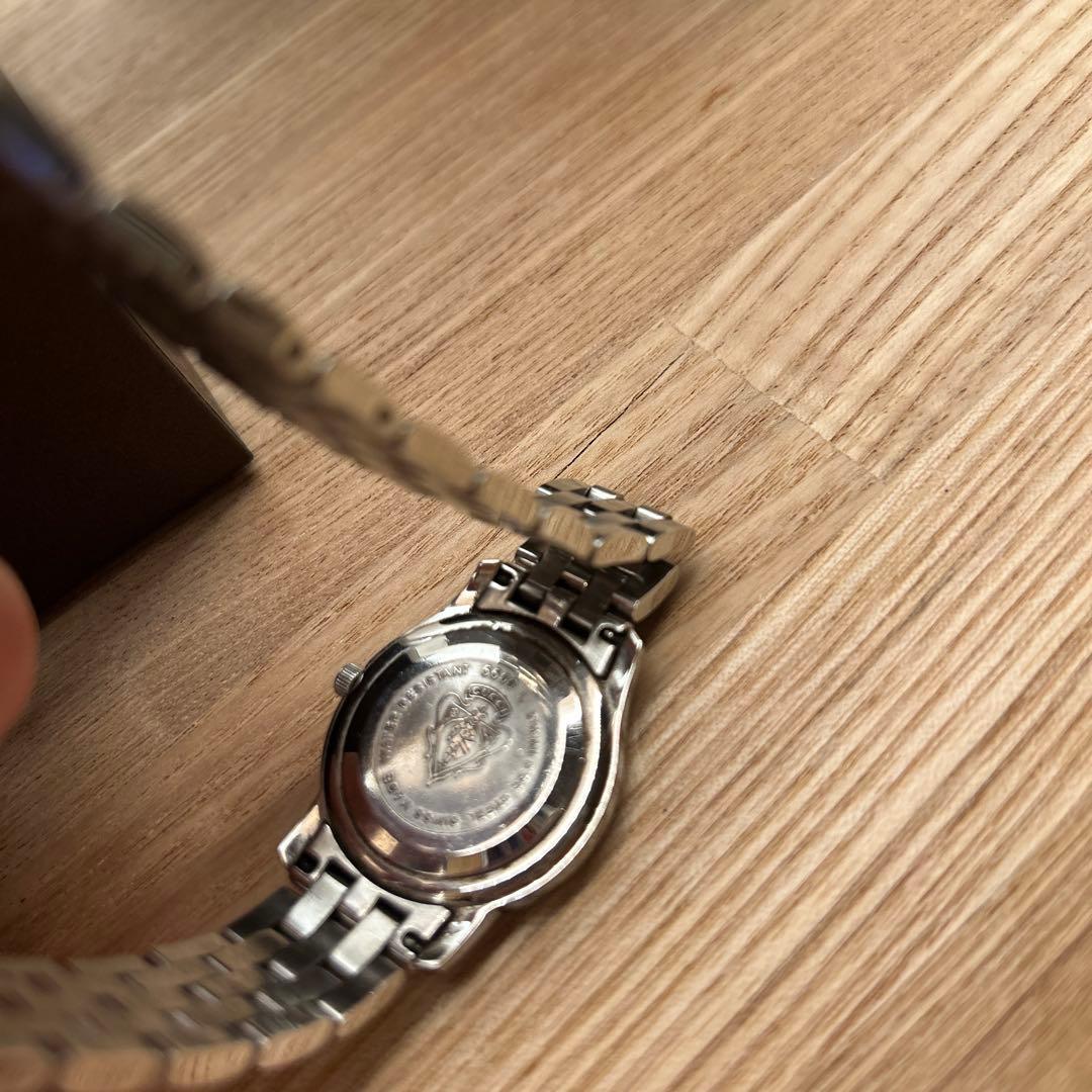 【GUCCI 5500L】レディース腕時計 シルバー