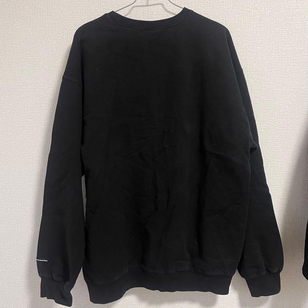 thisisneverthat ブラック スウェットXL ネバザ - メルカリ