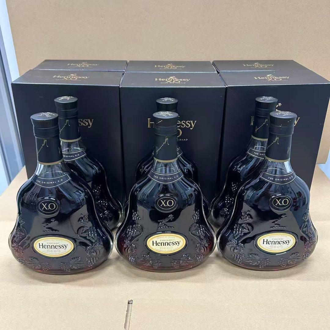 古酒 並行 Hennessy ヘネシー XO 黒キャップ 箱付き 6点セット - メルカリ