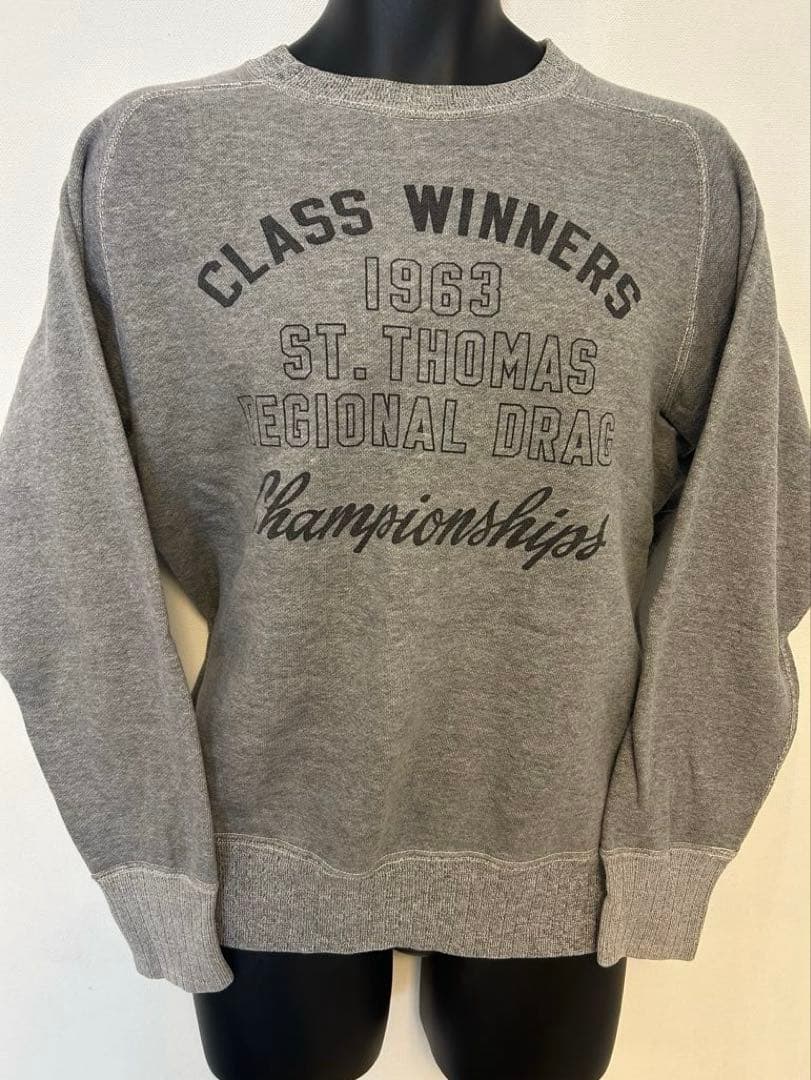 美品 Whiteville カレッジスウェット 60s復刻 丸胴 グレー 東洋 - メルカリ