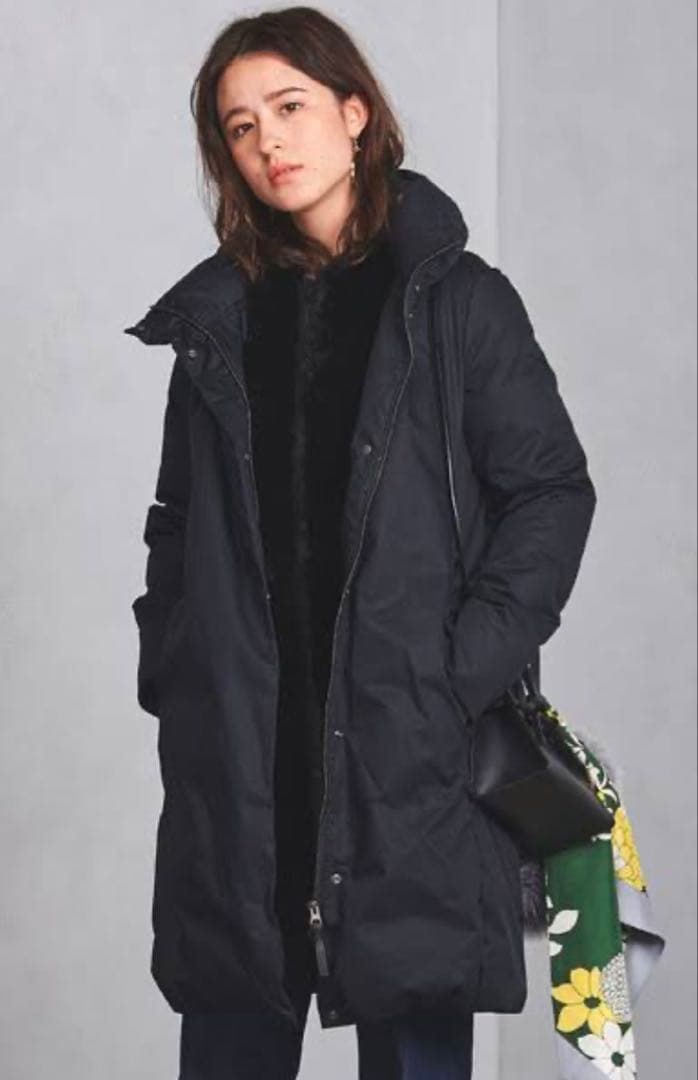 woolrichダウンブラック　クリーニング済